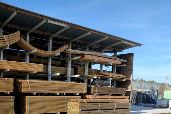 Cantilever warehouse racking systems